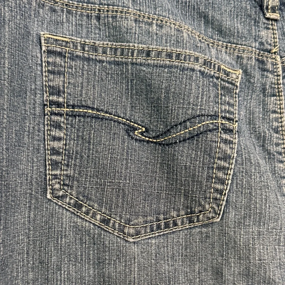 Cato Dark Blue Jean Denim Maxi Skirt Sz 10 - Picture 5 of 7